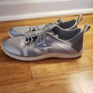Gray Land's End Athletic Sneakers, Size 7